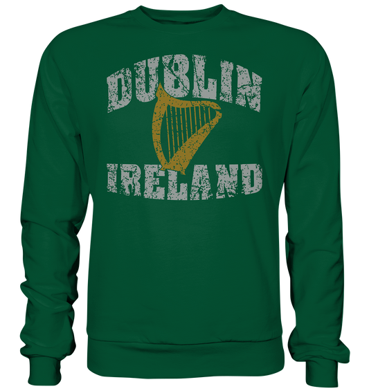 Dublin Ireland Harp - Basic Sweatshirt