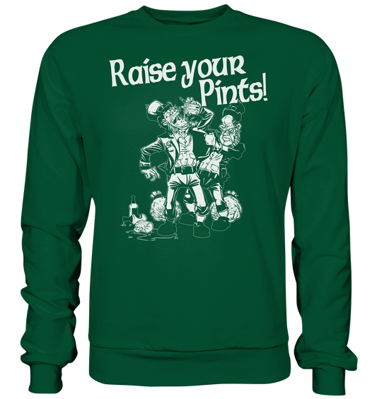 Raise Your Pints "Leprechauns" - Basic Sweatshirt
