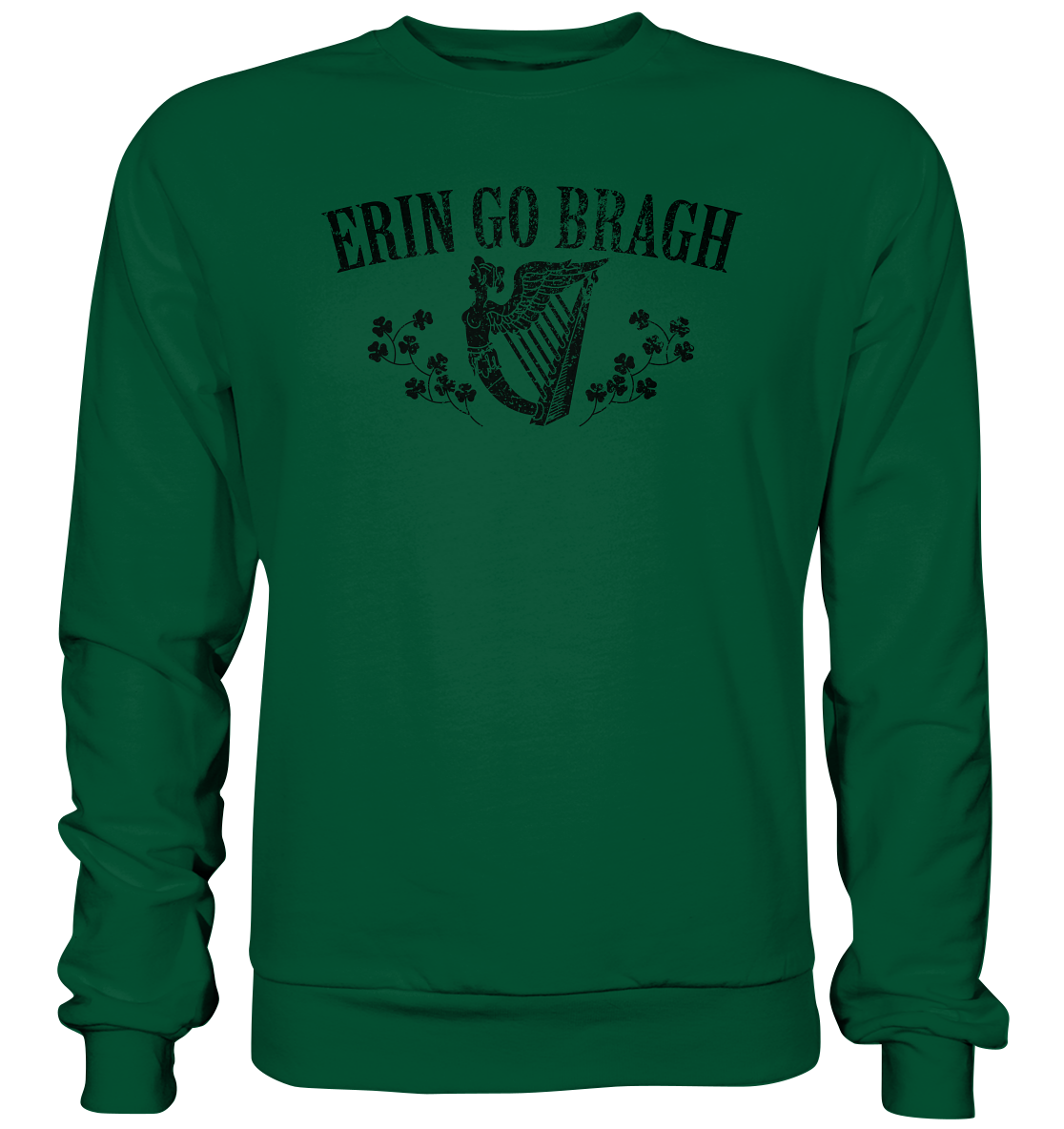 Erin Go Bragh "Harp" - Basic Sweatshirt