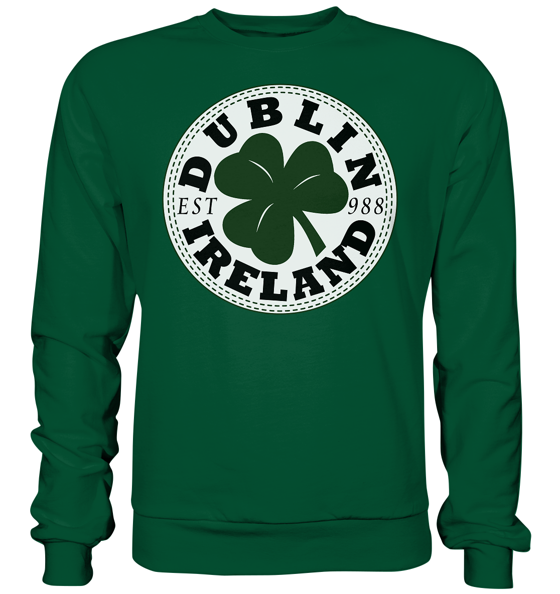 Dublin "Ireland / Est 988" - Basic Sweatshirt
