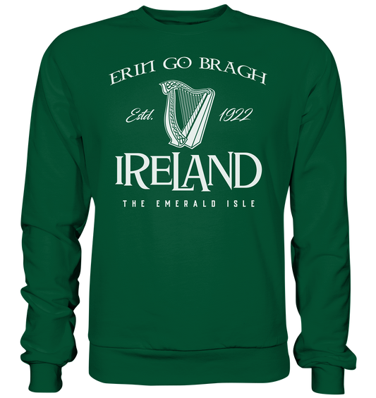 Ireland "Erin Go Bragh / The Emerald Isle" - Basic Sweatshirt