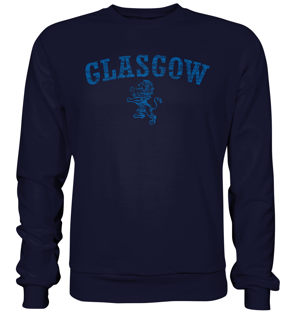 "Glasgow - Lion" - Basic Sweatshirt