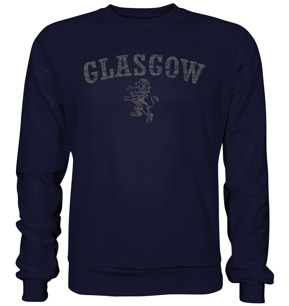 "Glasgow - Lion" - Basic Sweatshirt