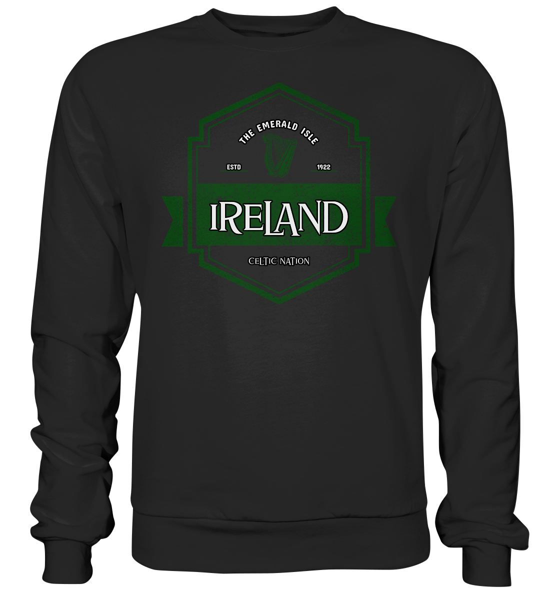 Ireland "The Emerald Isle / Celtic Nation" - Basic Sweatshirt