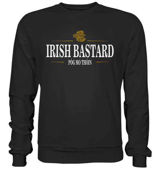 Irish Bastard "Póg Mo Thóin" - Basic Sweatshirt