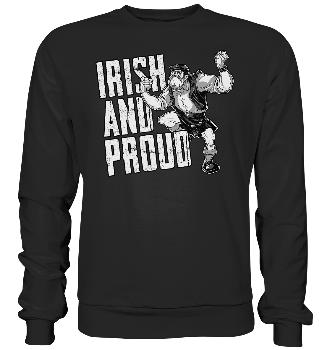 "Irish & Proud" - Basic Sweatshirt