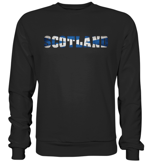 Scotland "Flag Logo" - Basic Sweatshirt