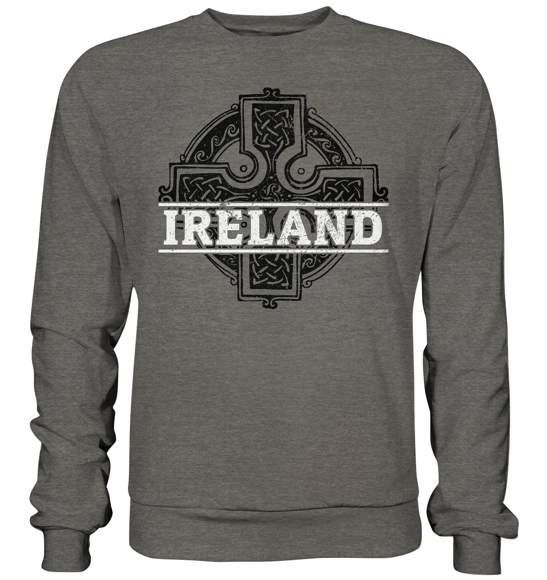 Ireland "Celtic Cross" - Basic Sweatshirt