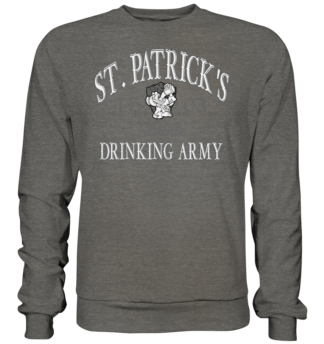 St. Patrick's Drinking Army "Sláinte" - Basic Sweatshirt