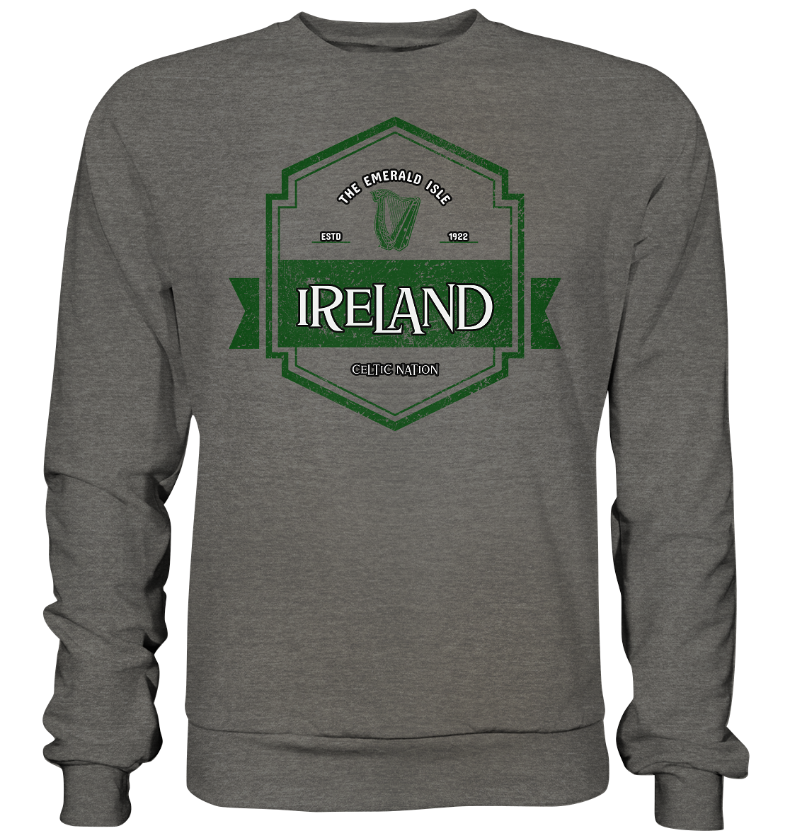 Ireland "The Emerald Isle / Celtic Nation" - Basic Sweatshirt