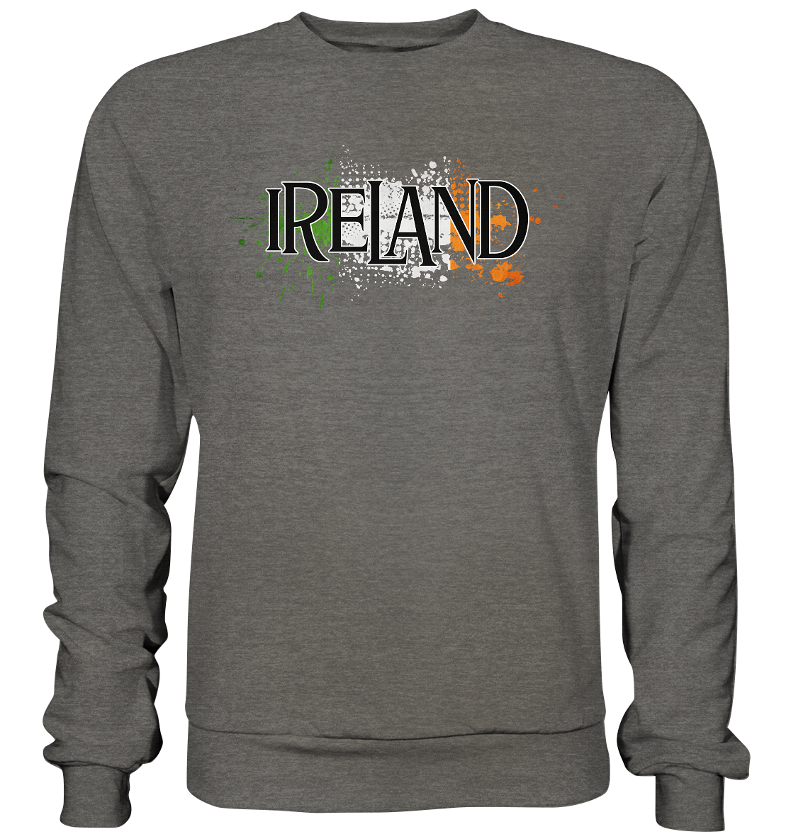 Ireland "Flag Splatter" - Basic Sweatshirt