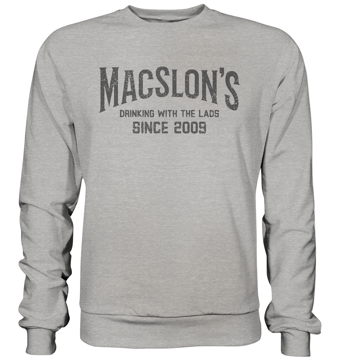 MacSlon's "Drinking With The Lads" - Basic Sweatshirt