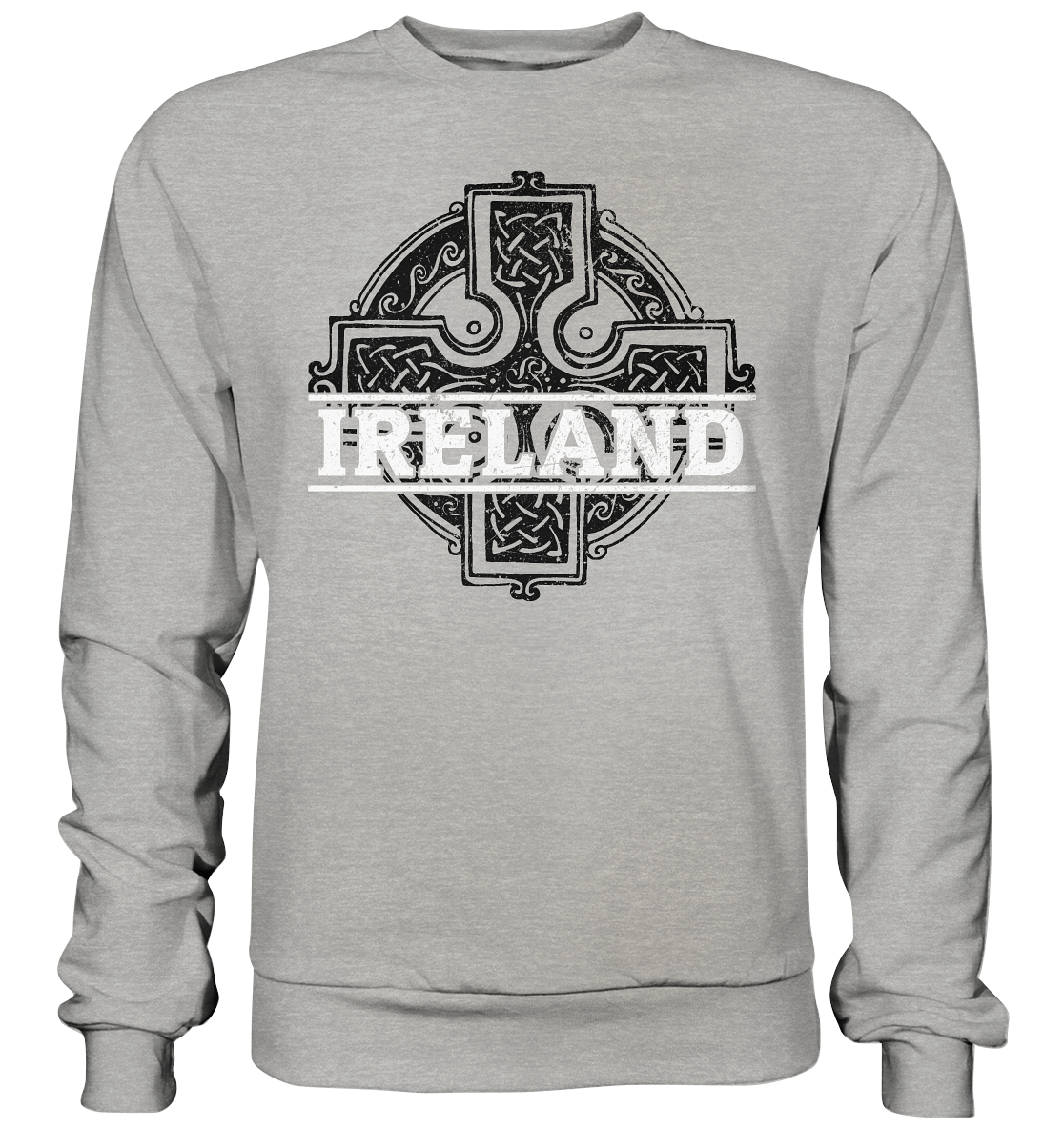 Ireland "Celtic Cross" - Basic Sweatshirt