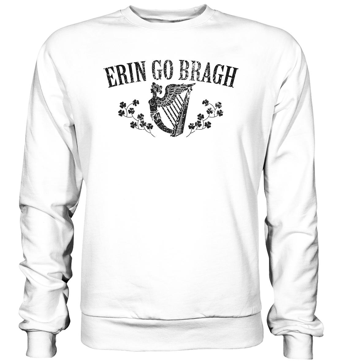 Erin Go Bragh "Harp" - Basic Sweatshirt
