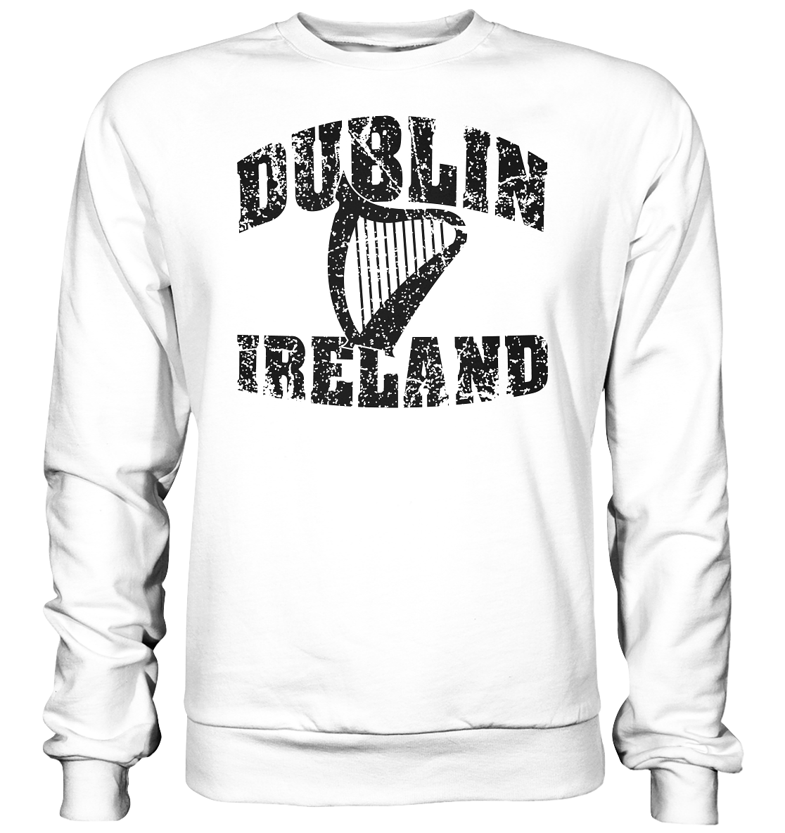 Dublin Ireland Harp - Basic Sweatshirt
