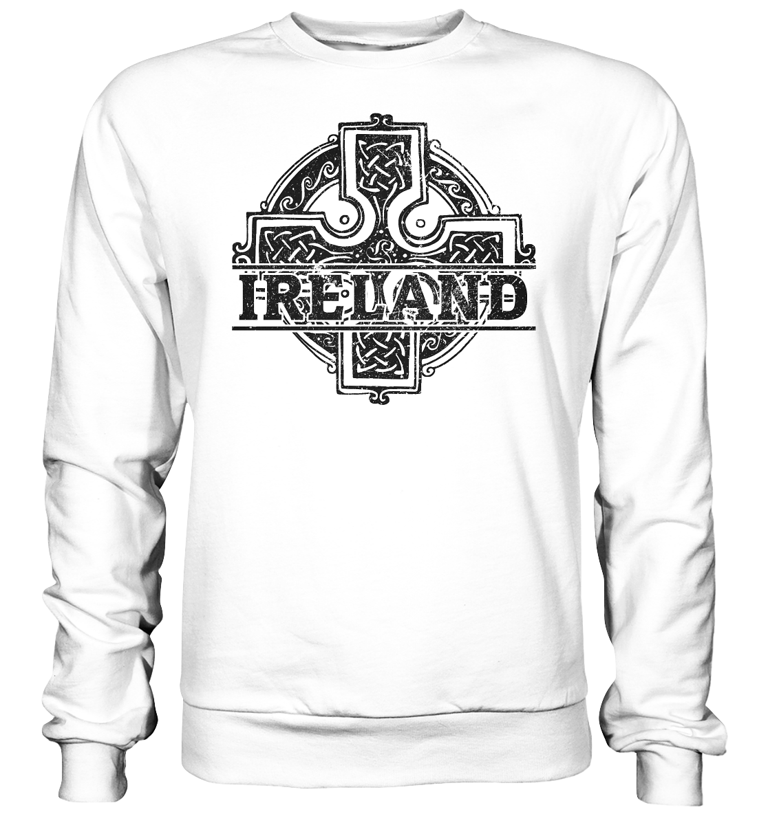 Ireland "Celtic Cross" - Basic Sweatshirt