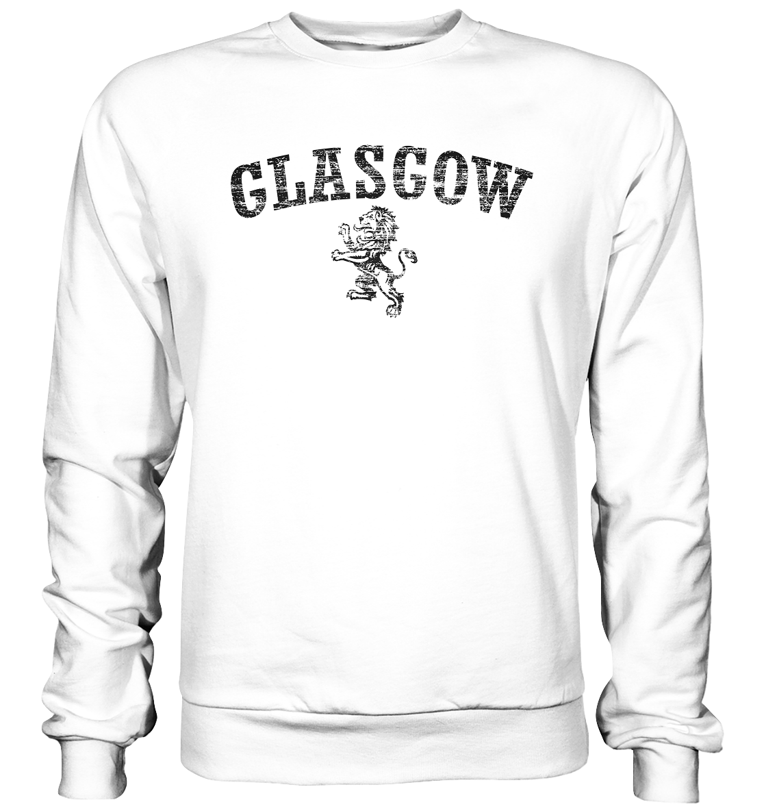 "Glasgow - Lion" - Basic Sweatshirt