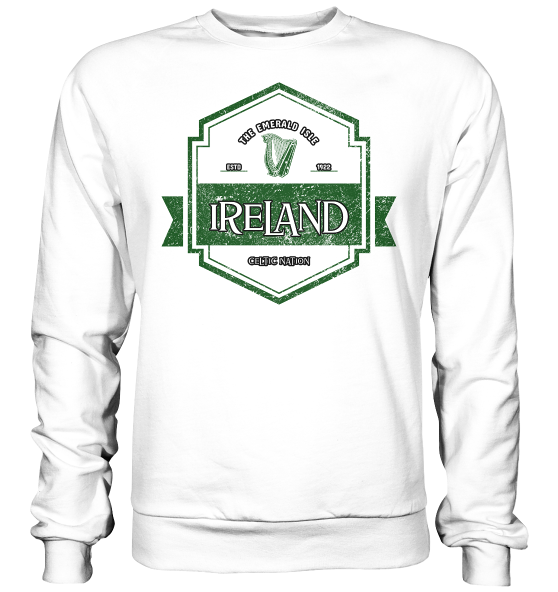 Ireland "The Emerald Isle / Celtic Nation" - Basic Sweatshirt