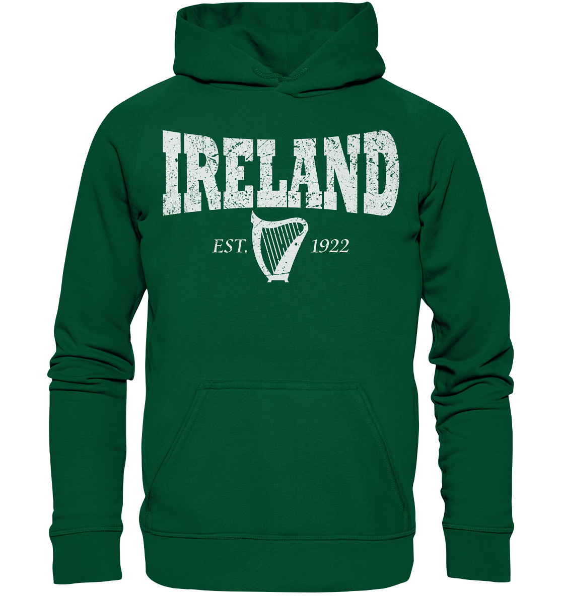 Ireland "Harp 1922" - Basic Unisex Hoodie