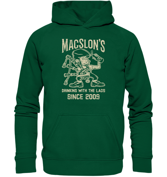 MacSlon's "Drinking With The Lads" - Basic Unisex Hoodie