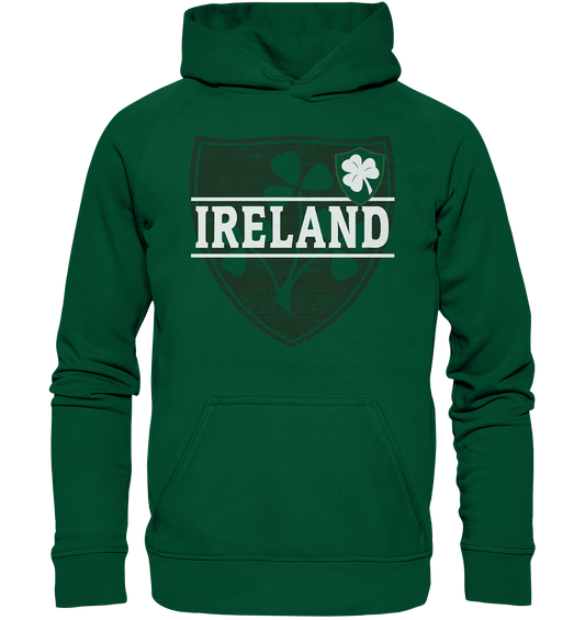 Ireland "Crest" - Basic Unisex Hoodie