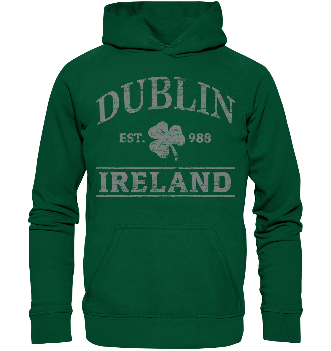 Dublin - Ireland "Est. 988" - Basic Unisex Hoodie