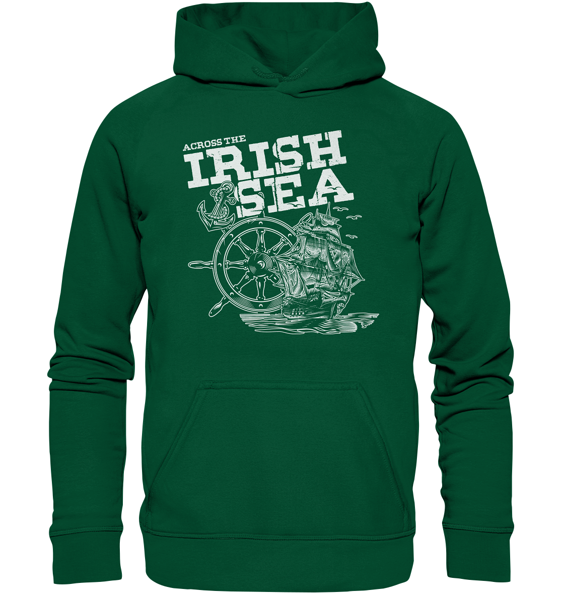 Across The Irish Sea - Basic Unisex Hoodie