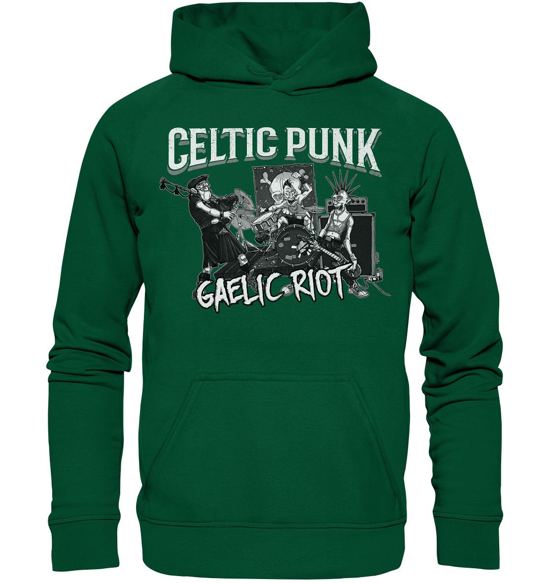 Celtic Punk "Gaelic Riot" - Basic Unisex Hoodie