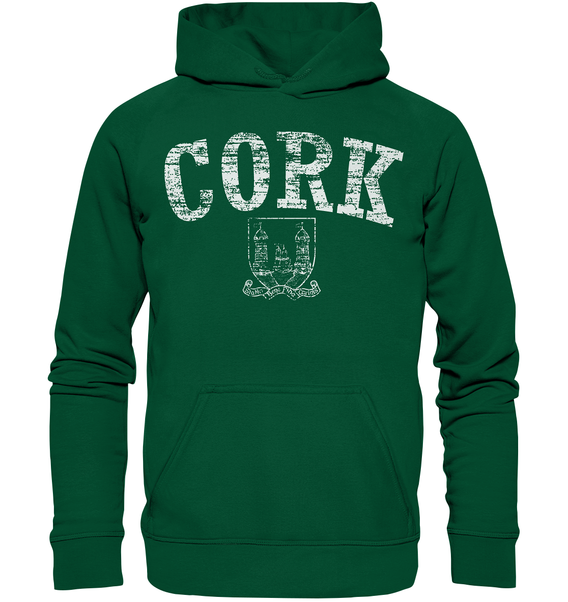 "Cork - Statio Bene Fida Carinis" - Basic Unisex Hoodie