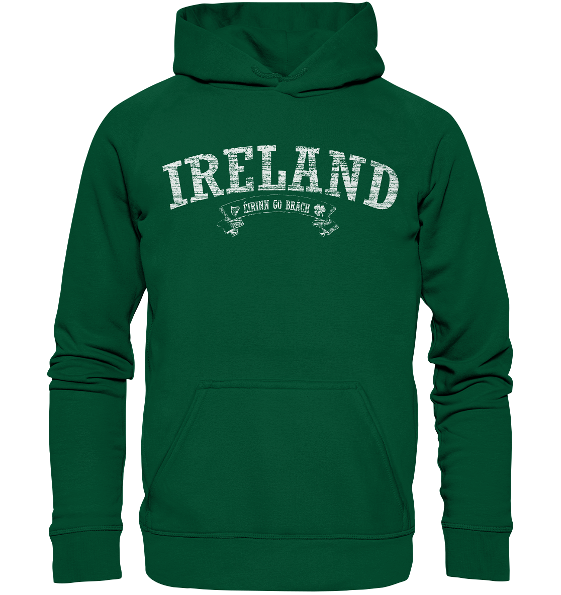 "Ireland - Éirinn go brách" - Basic Unisex Hoodie