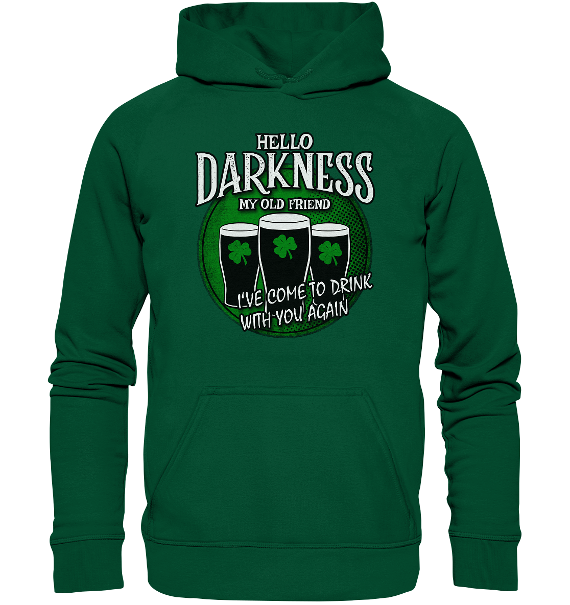 Hello Darkness My Old Friend - Basic Unisex Hoodie