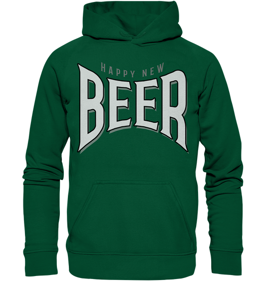 "Happy New Beer" - Basic Unisex Hoodie