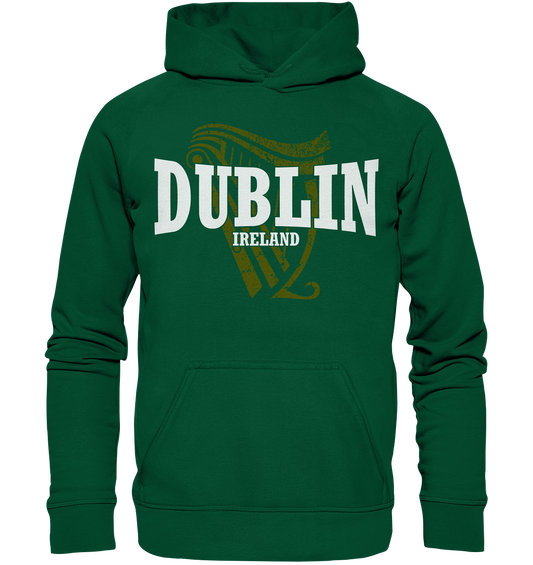 Dublin "Ireland - Harp II" - Basic Unisex Hoodie