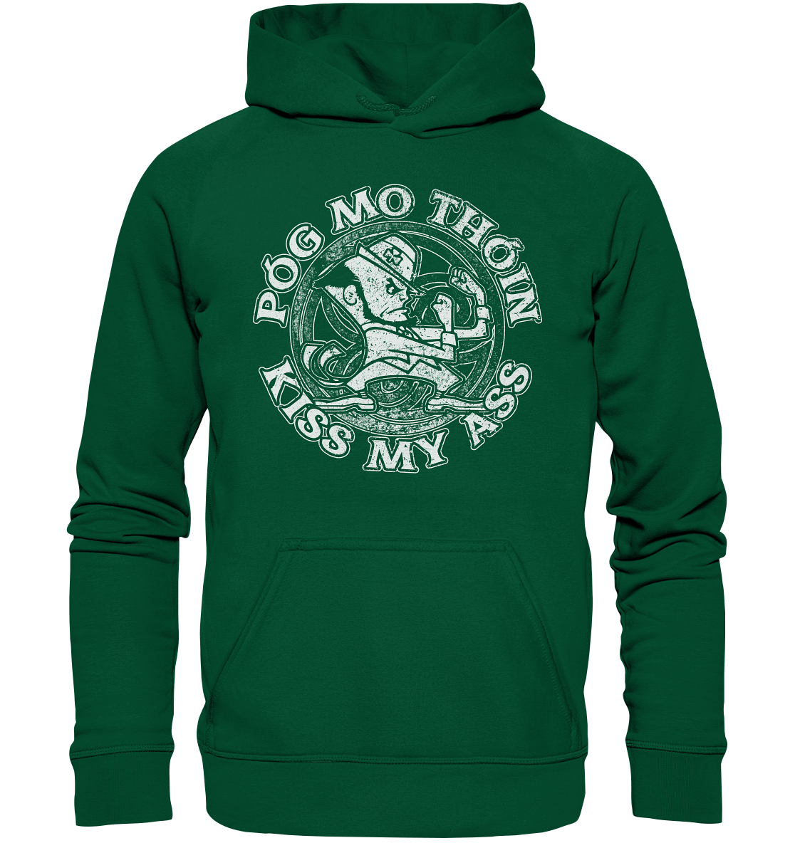 Póg Mo Thóin "Kiss my Ass" - Basic Unisex Hoodie