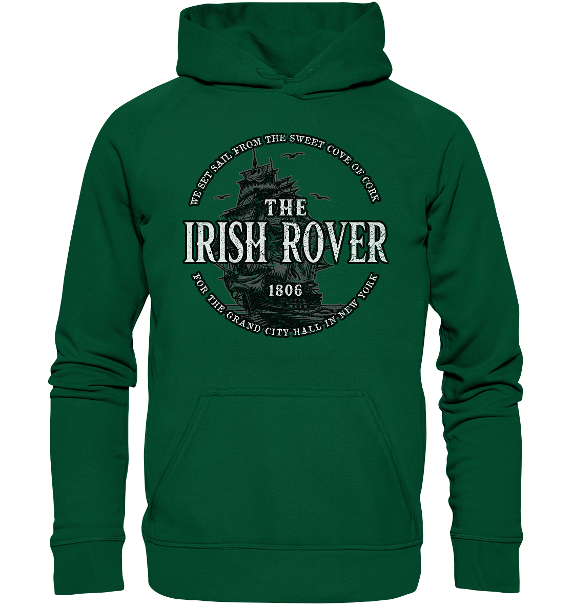 "The Irish Rover" - Basic Unisex Hoodie