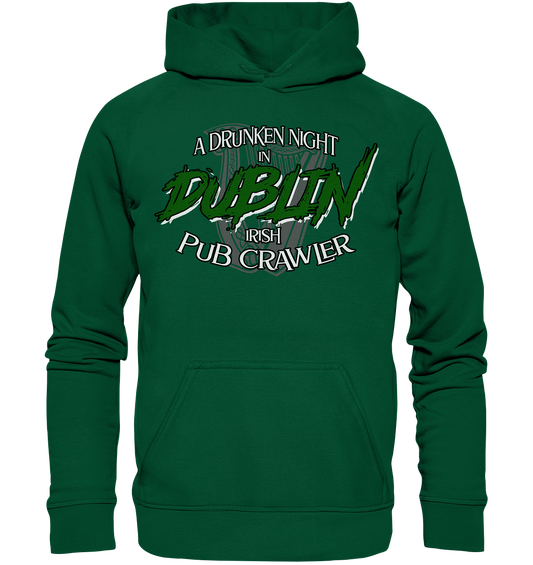 A Drunken Night In Dublin "Irish Pub Crawler" - Basic Unisex Hoodie