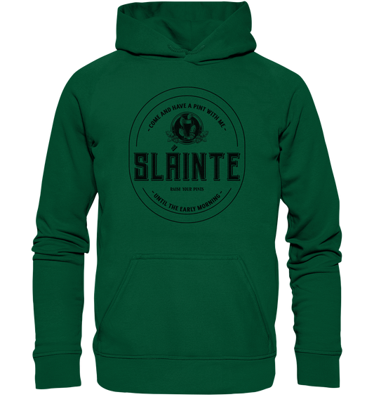 Sláinte "Come And Have A Pint With Me" - Basic Unisex Hoodie