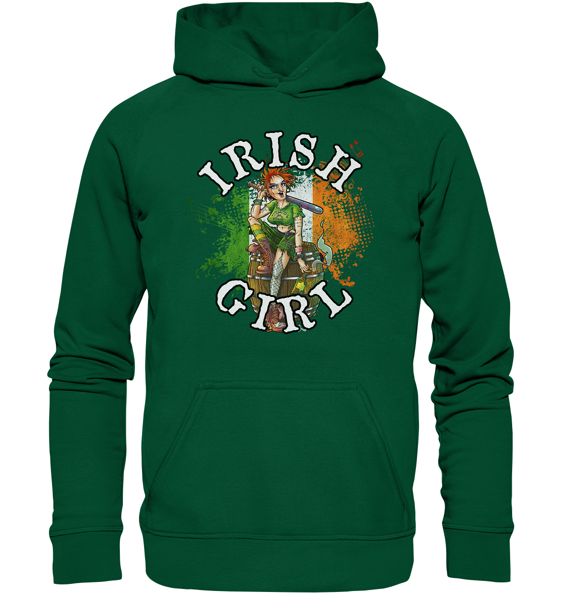 Irish Girl - Basic Unisex Hoodie