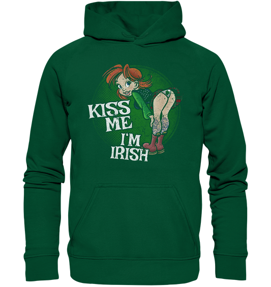 Kiss Me I'm Irish - Basic Unisex Hoodie