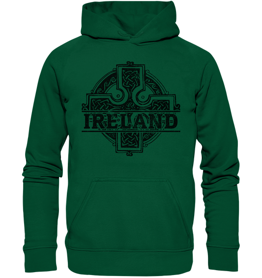 Ireland "Celtic Cross" - Basic Unisex Hoodie