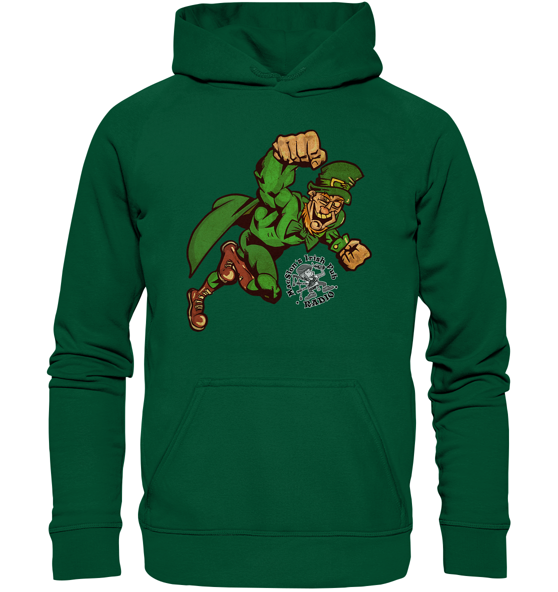 Irish Superhero - Basic Unisex Hoodie