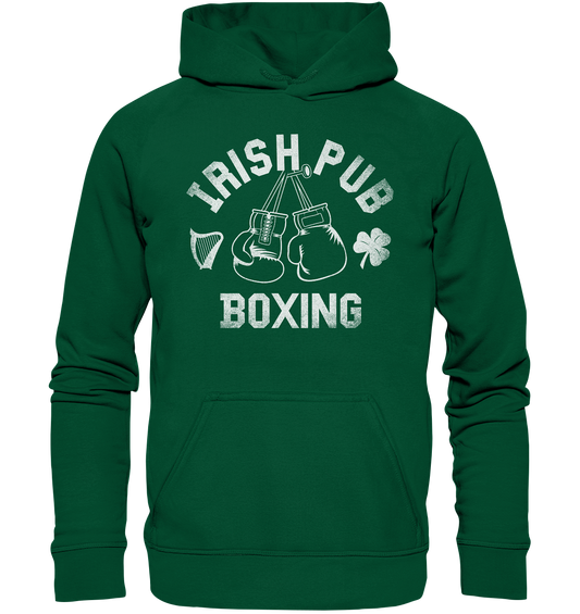 "Irish Pub Boxing" - Basic Unisex Hoodie