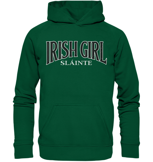 Irish Girl "Sláinte" - Basic Unisex Hoodie