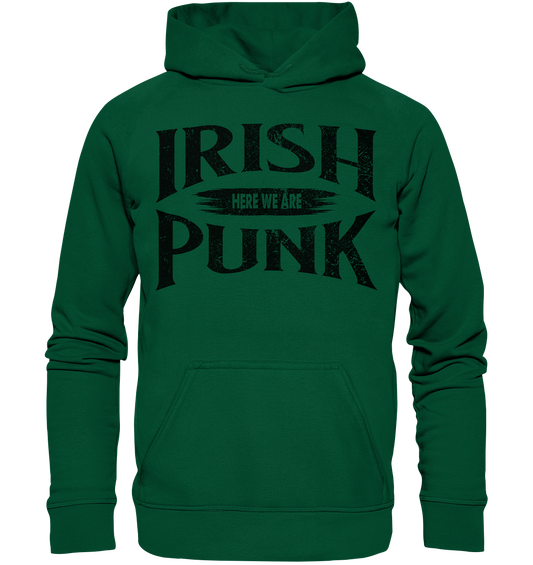 Irish Punk "Here We Are" - Basic Unisex Hoodie