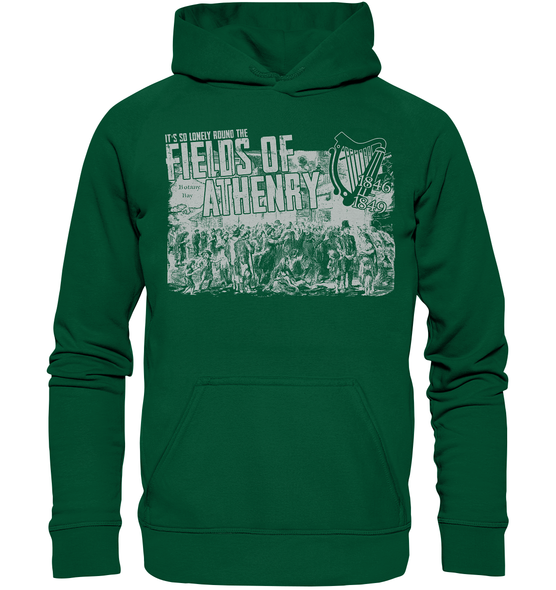"Fields Of Athenry" - Basic Unisex Hoodie