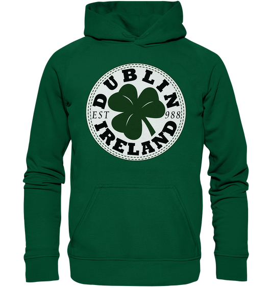 Dublin "Ireland / Est 988" - Basic Unisex Hoodie