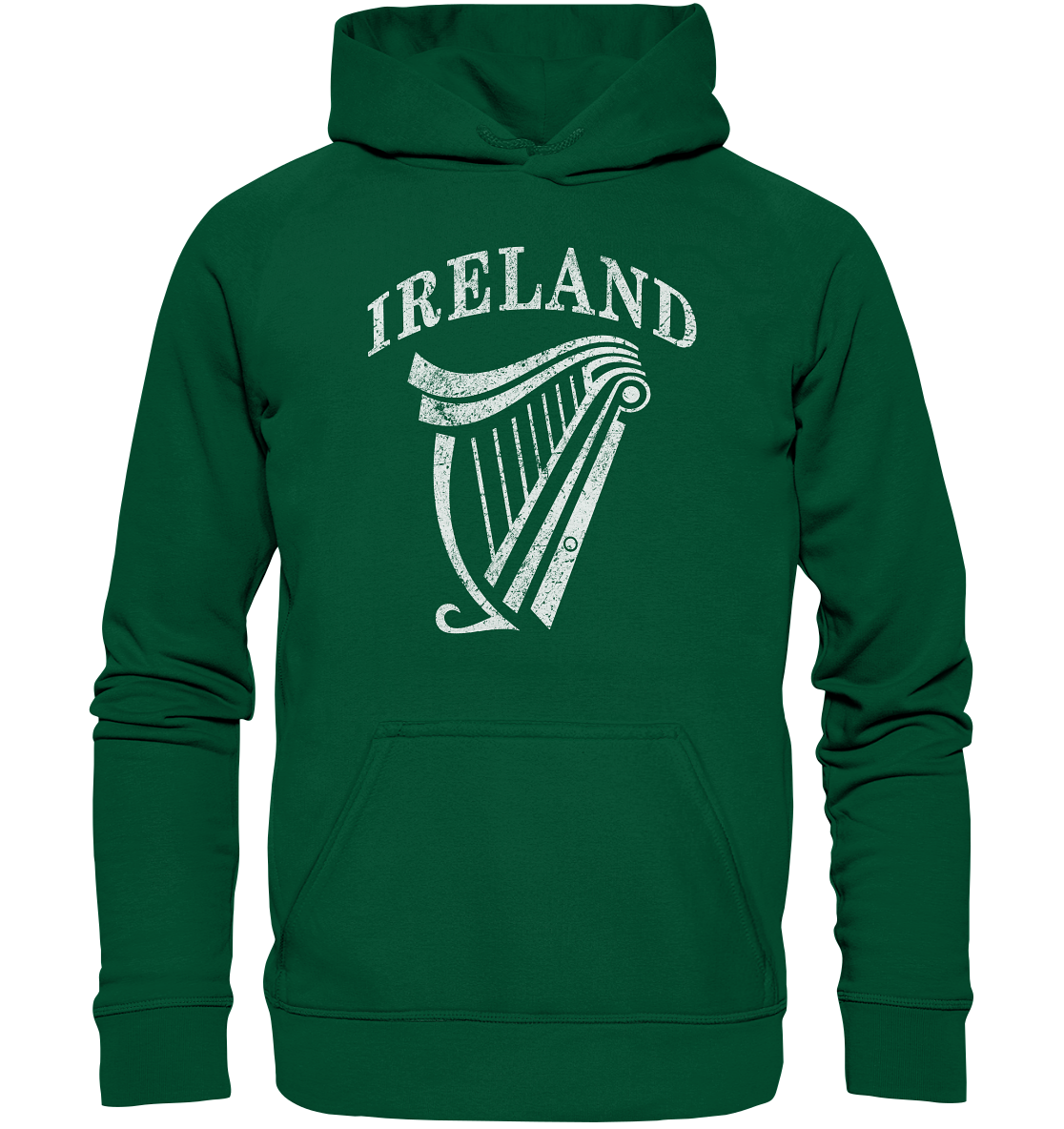 Ireland "Harp" - Basic Unisex Hoodie