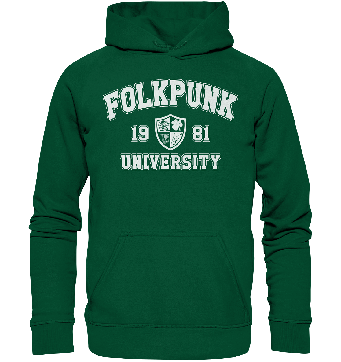 Folkpunk "University" - Basic Unisex Hoodie