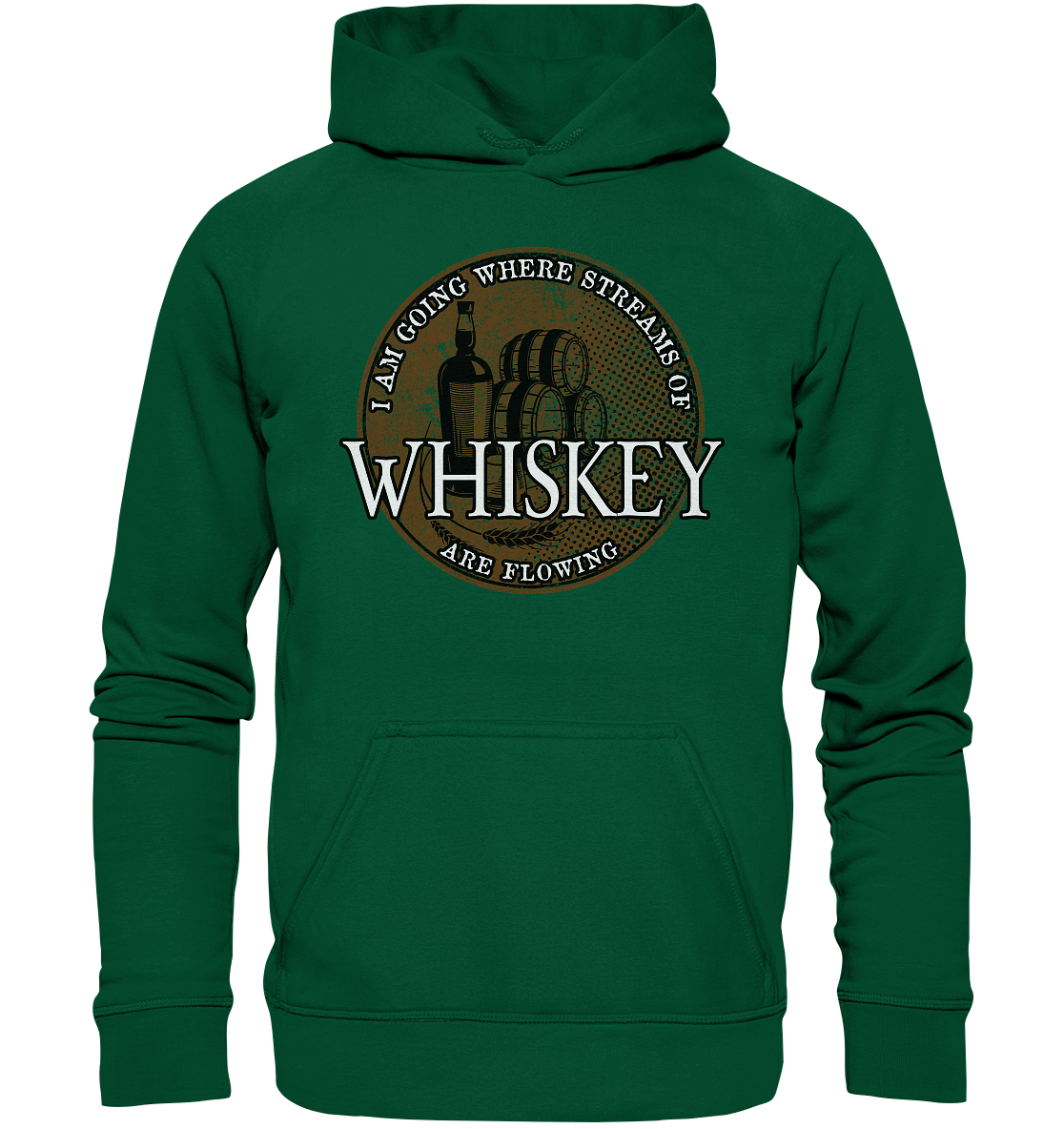 Streams Of Whiskey - Basic Unisex Hoodie