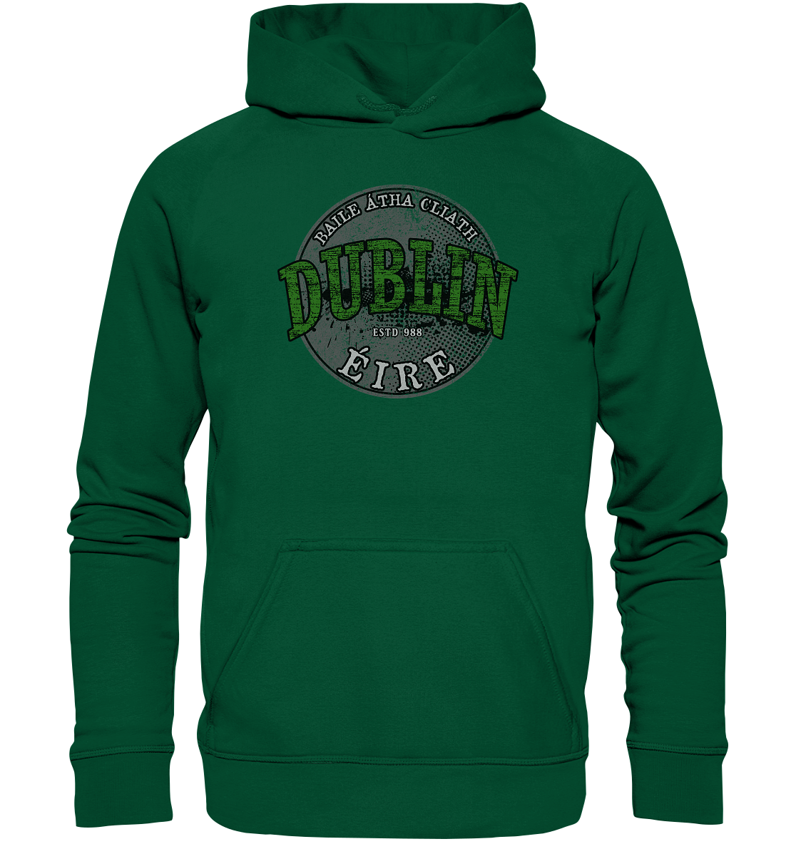 Dublin "Estd 988 / Baile Átha Cliath / Éire" - Basic Unisex Hoodie
